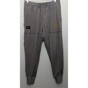 Under Armour Joggers Gray World Champion Workout Sweatpants Men's XL